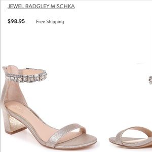Jewel Badgley Mischka Katerina Heels